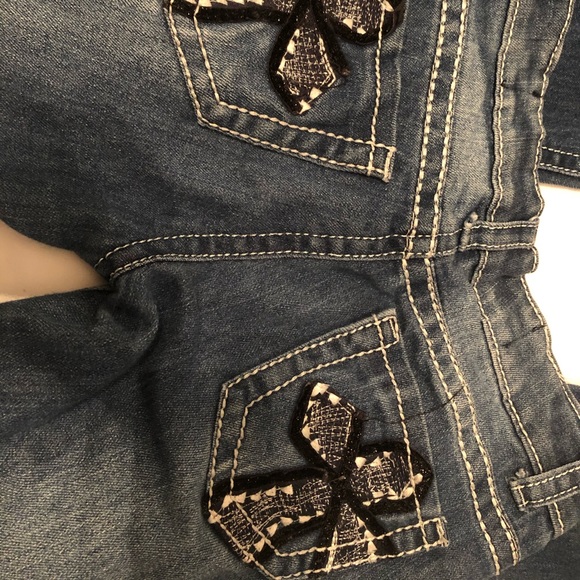 Bootcut jeans with Cross design - Picture 4 of 4